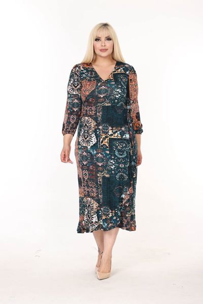 Picture of CURVY GIRL CASUAL SMART DRESS